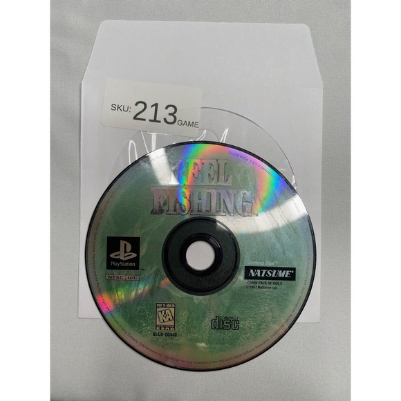 PlayStation Other - Reel Fishing Sony PlayStation PS1